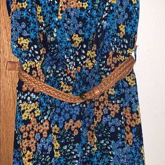 Forever 21 floral belted sundress - Picture 2 of 4